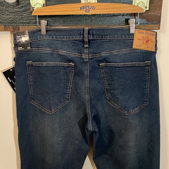 True Religion Geno Relaxed Slim Jeans Size 40 - Picture 10 of 16